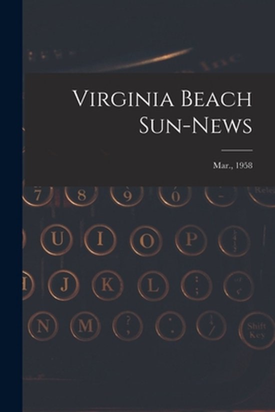 Virginia Beach Sun-news; Mar., 1958 - cover