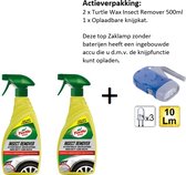Turtle Wax - TW 53647 Insect Remover 500ml - 2 pièces - + Lampe de poche/Pinch Cat