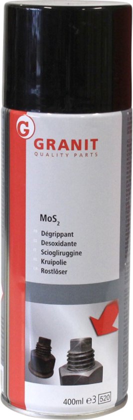 Granit Kruipolie MOS2 - spuitbus 400ml