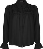 Dames blouse-Zwart