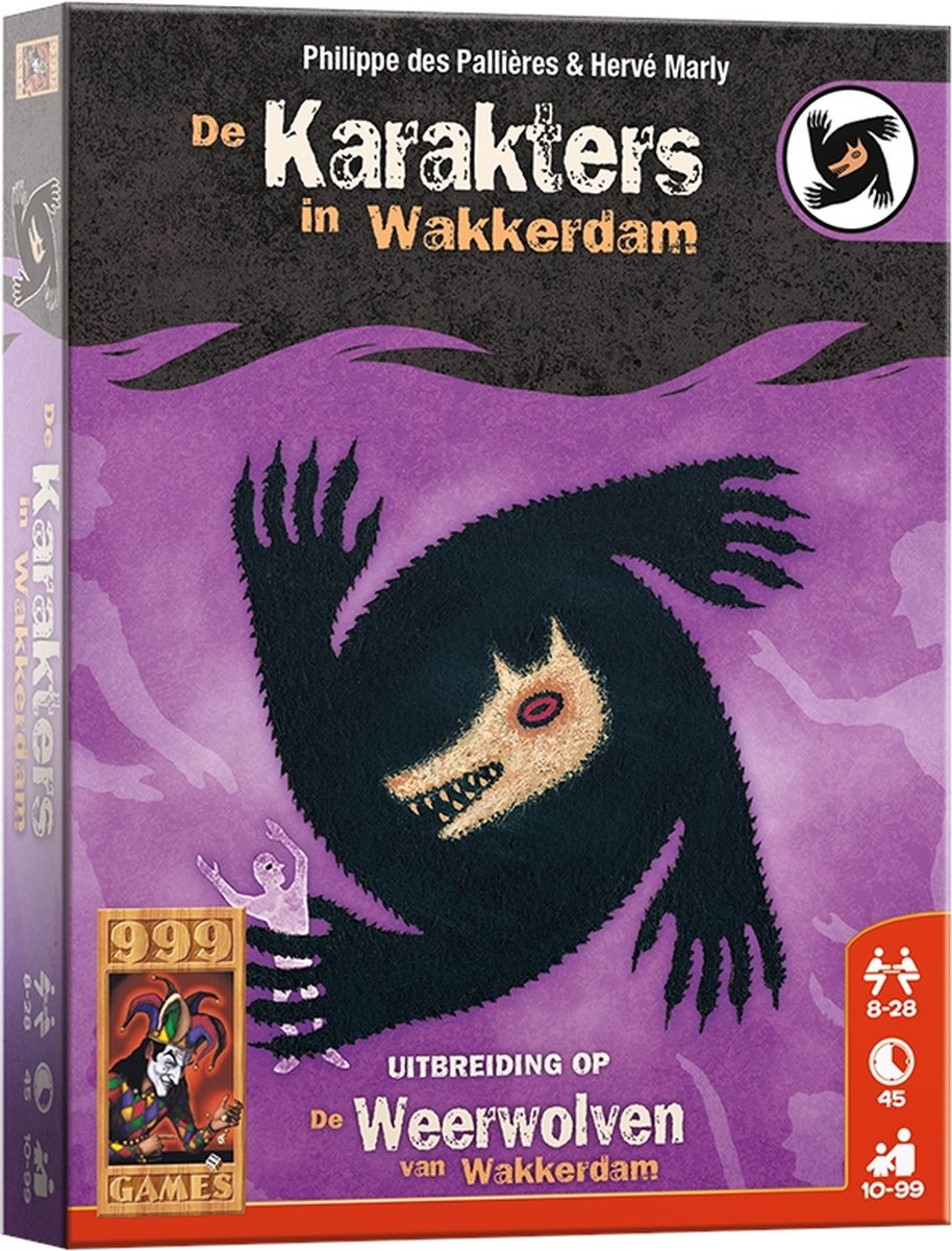De Weerwolven Wakkerdam: Karakters Uitbreiding Kaartspel | Games | bol.com