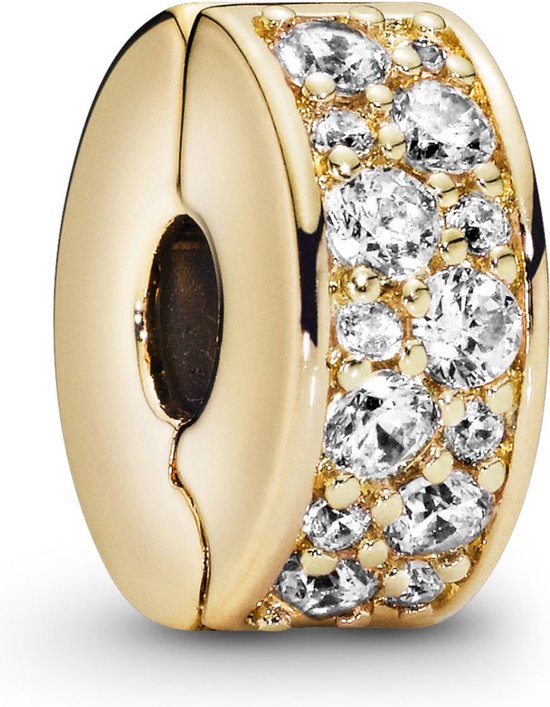 Pandora - Shining Elegeance - Clip - Gold Plated - 768658c01 | bol