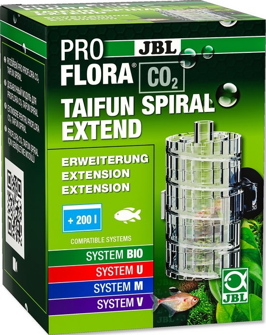JBL ProFlora Taifun Spiral Extend Uitbreiding voor de JBL CO2-reactors