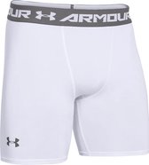 Under Armour Armour HG Compressie 1.0 Short - Sportbroek - Mannen - Maat S - Zwart