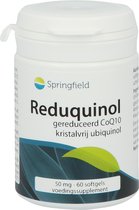 Springfield Reduquinol 50 mg - 60 softgels - Q10 preparaat