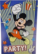 Uitnodiging Mickey Mouse - 5 stuks