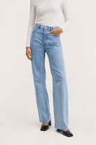 Mango Jeans Wide High Waist Jeans 17002007 Tm Dames Maat - W40