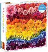 500 Piece Puzzle: Rainbow Summer Flowers