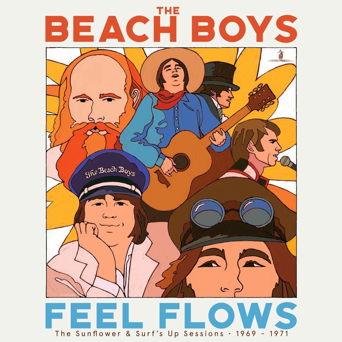 The Beach Boys - "Feel Flows" The Sunflower & Surfs Up Sessions 1969 - 1971 (2 LP)