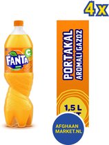 Fanta - portakal aromah - 4x 1,5L