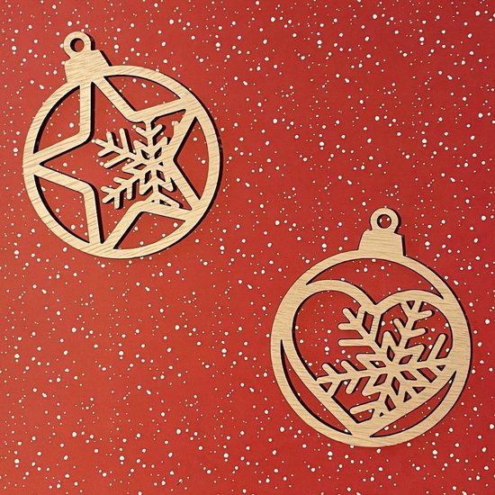 None/Brand Kerstboom Decoratie Ins Houten Creatieve Kerst Hanger Kerstdag Sneeuwvlok Vijfpuntige Star Eland