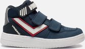 Vingino Odiso Mid Velcro sneakers blauw - Maat 30