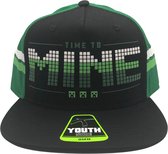 MINECRAFT TIME TO MINE GAMER YOUTH cap