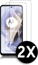 Motorola Moto G71 - Screenprotector Glas Gehard Tempered Glass - 2 Stuks