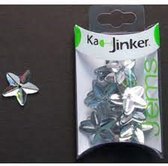 kralen 20stuks ka-jinker jems licht blauw facet ster