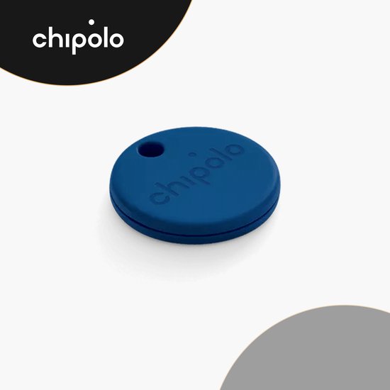 Chipolo One Ocean Edition - Bluetooth GPS Tracker - Keyfinder Sleutelvinder - 1-Pack - Marine Blauw