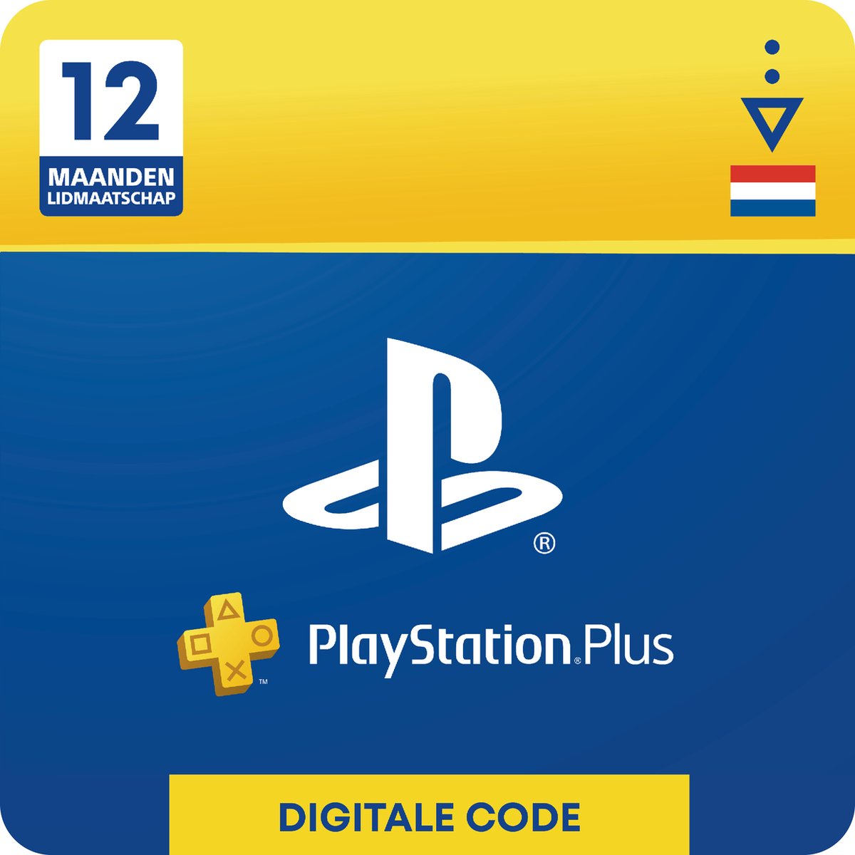 Sony Playstation Plus: 12 Maanden Lidmaatschap - PSN PlayStation Network - NL - Sony digitaal