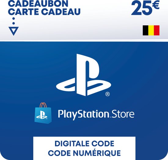 25 euro PlayStation Store tegoed - PSN Playstation Network Kaart (BE) |  bol.com