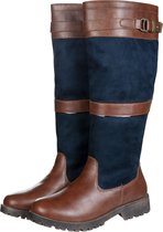 HKM - Winter Outdoor Boots - Rijlaarzen - Meghan - Navy - Bruin - 37