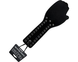 Fetish fantasy - leren Spank Me paddle - lengte 28,4 cm