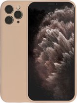 Smartphonica iPhone 11 Pro siliconen hoesje - Beige / Back Cover