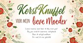 Kaart - Kerst - Intense - Kerstknuffel voor moeder - KIP38-A - 226x119mm