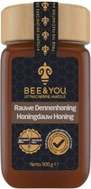 BEE&YOU Dennenboom Rauwe Honing - Natuurlijke Energie en Voeding - 300 g