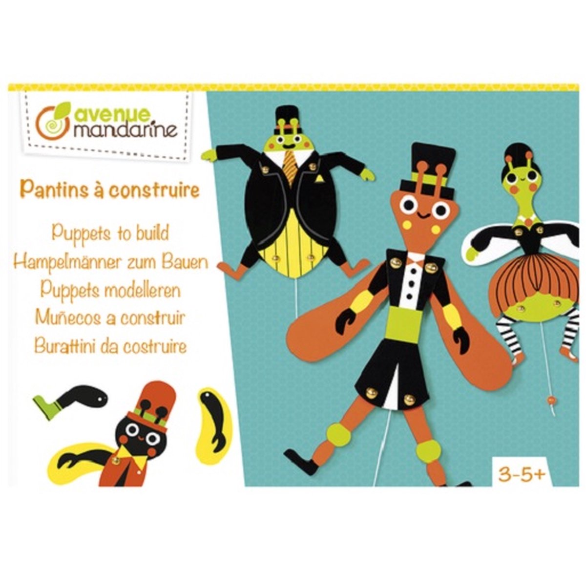 Avenue Mandarine - Puppets modelleren
