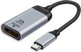 Qost USB C Naar HDMI Adapter - 4K - 60Hz - USB C - Geschikt voor Samsung - Geschikt voor Apple