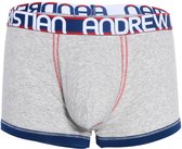 Andrew Christian Almost Naked Cotton Boxer Grijs - MAAT S - Heren Ondergoed - Boxershort voor Man - Mannen Boxershort