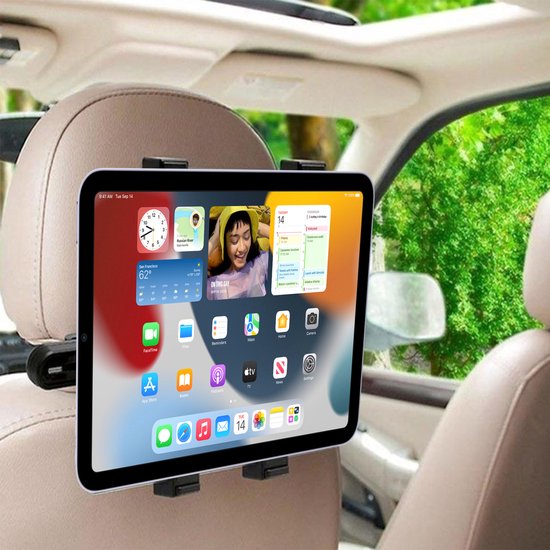 Appuie-tête de voiture pour tablette - Support universel pour tablette -  iPad -... | bol