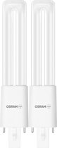 Osram Dulux S LED G23 - 4.5W (9W) - Warm Wit Licht - Niet Dimbaar - 2 stuks