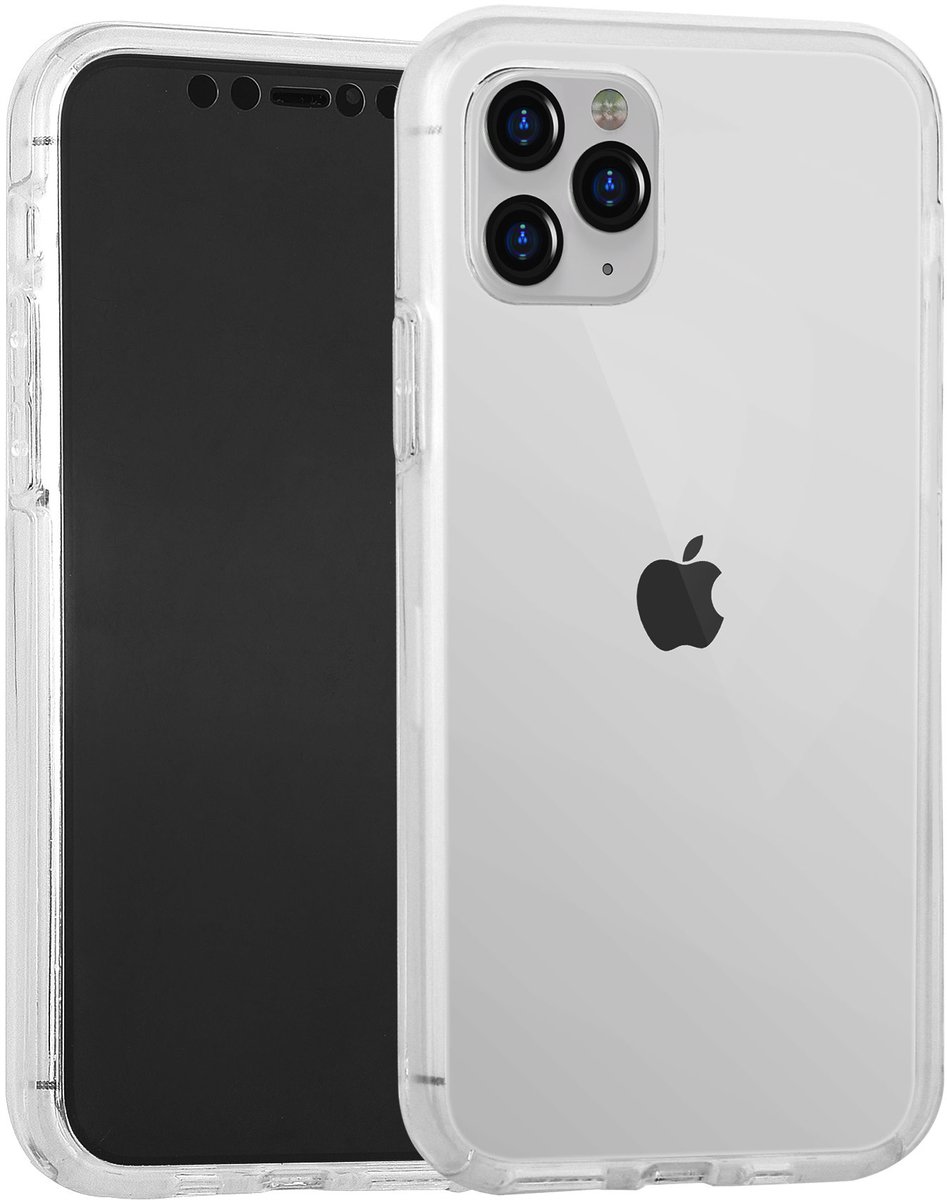 Apple iPhone 11 Pro Transparant Backcover hoesje Soft Touch - Kunststof