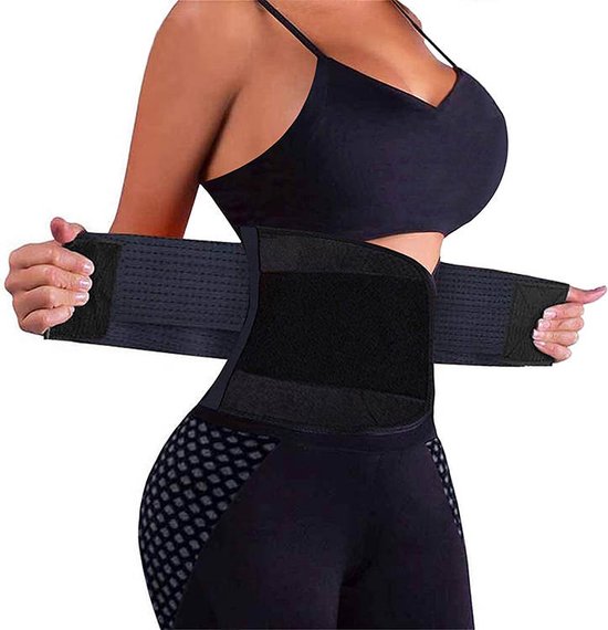 Zwarte WaistTrainer™ Korset Voor Een Strakke Buik (Large) | bol