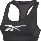 Reebok S Hero Racer Pad Bra-Read beha Vrouwen Zwart M