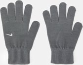 Nike Knitted Gloves Unisex Grijs/Wit - Maat L/XL