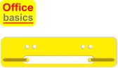 Snelhechtstrip Office Basics - PP - 25 stuks - geel
