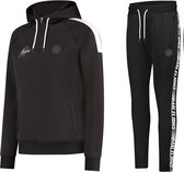 Malelions - sports - strike - tracksuit - black/white - mt. XS SET