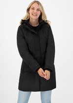 Kjelvik Julia zwart lange winterjas - maat 44