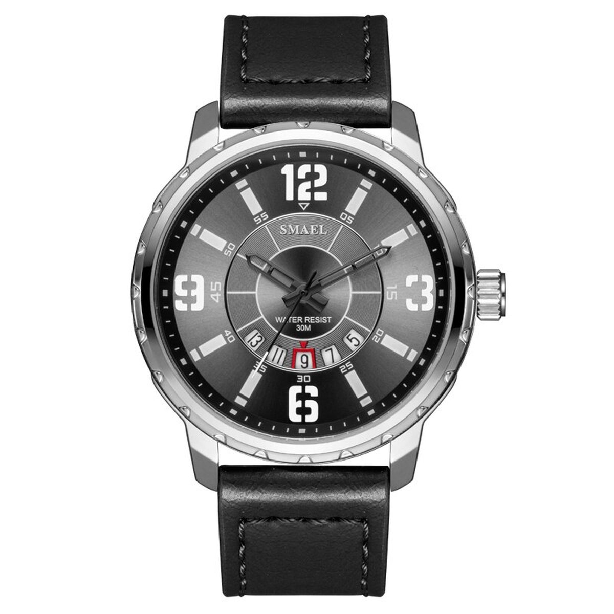 Sportief Casual Shockbestendig horloge | SMAEL 9103A11 | Waterdicht | Stopwatch | Analoog | Shock bestendig | Leger | Timer | Master | Luxueus maar toch niet duur!