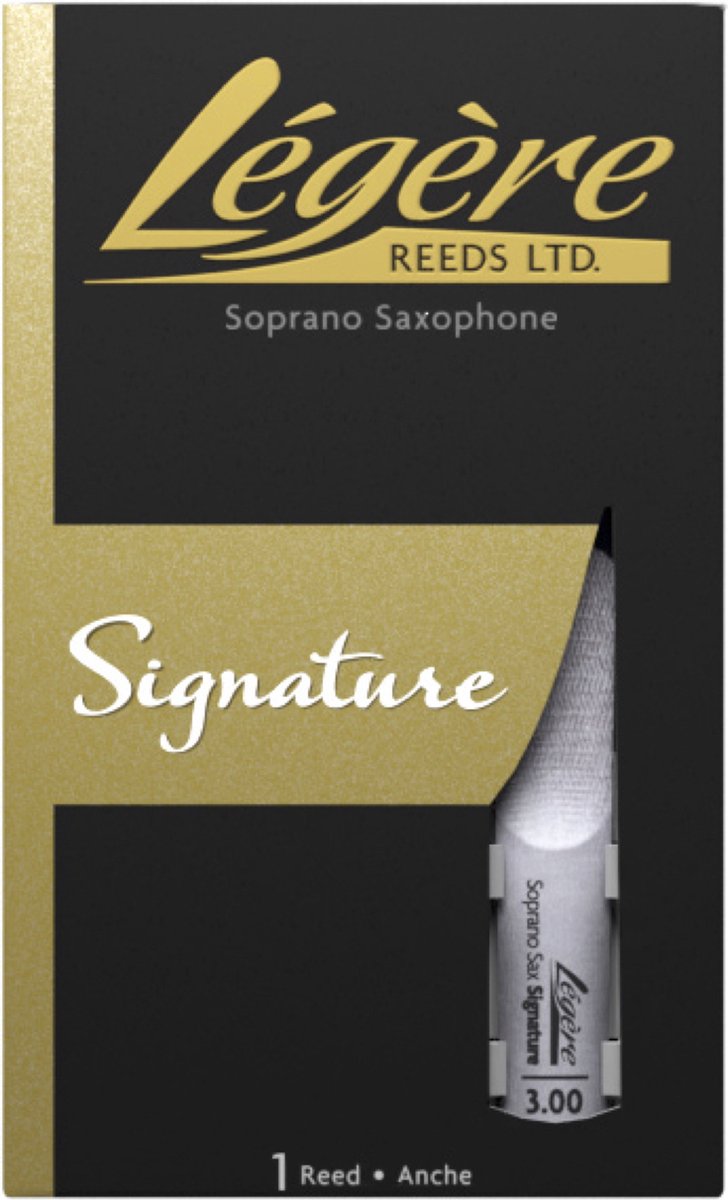 Légère Signature #3.75 sopraansax riet - kunststof