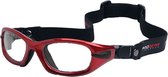 Progear Eyeguard Strap Metallic Red voetbalbril