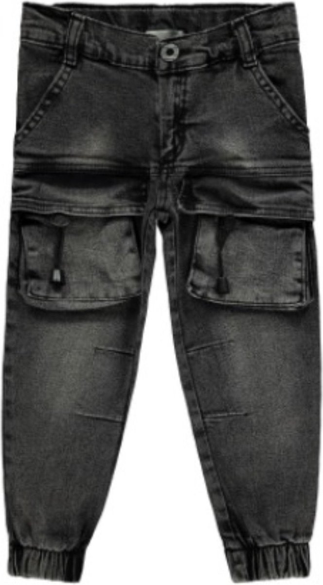 Zwart Denim Jeans |Jongens | Broek | Maat 128