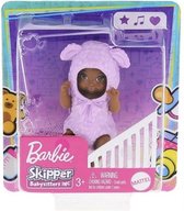 Barbie - Skipper -Babysitters INC - Baby - Paars schaapjes outfit