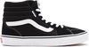 VANS MN Filmore Hi (SUEDE/CANVAS)BLACK/WHITE -Maat 43