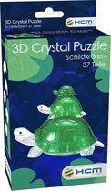 HCM Kinzel - 3D Crystal Puzzelschildpadden, kleurrijk
