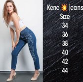 Dames jeans hoge taille maat 40