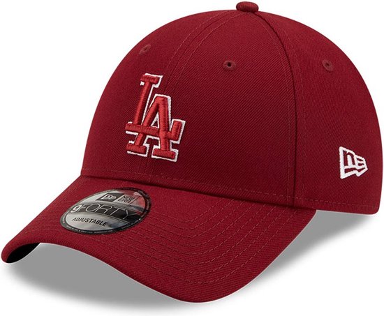New Era LA Dodgers Pop Outline Red 9FORTY Cap