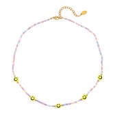 Kralenketting met Smileys