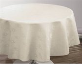 Tafelkleed anti-vlek Damassees creme 240 x 150cm Tafellaken - Decoratieve Tafel Accessoires - Woonkamer Decoratie - Bonne et Plus®